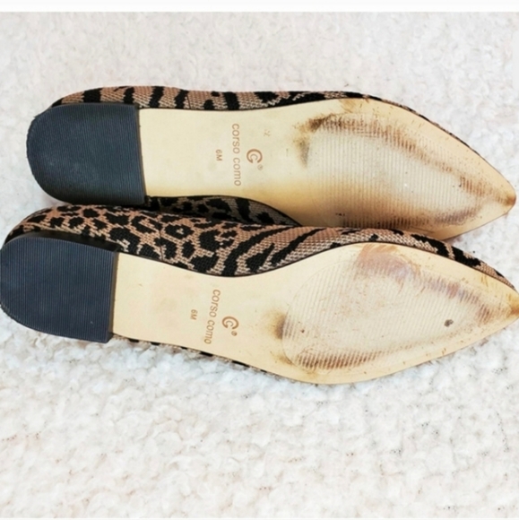 Leopard pointed toe flats - Picture 4 of 4